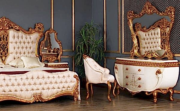 Turkey Classic Furniture - Luxury Furniture ModelsAntik Classic Bedroom Set