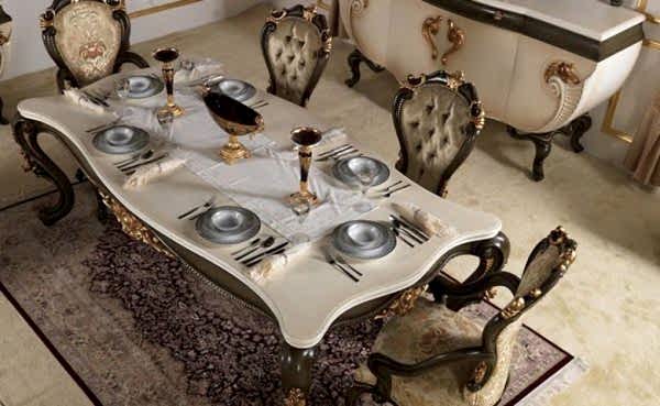 Turkey Classic Furniture - Luxury Furniture ModelsAntik Classic Dining Room Set