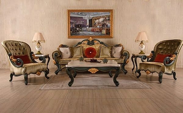 Turkey Classic Furniture - Luxury Furniture ModelsAntik Classic Sofa Set