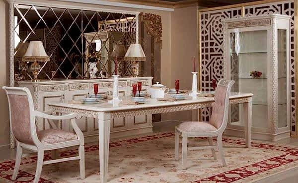 Turkey Classic Furniture - Luxury Furniture ModelsArtemis Classic Dining Room Set