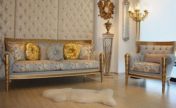 Turkey Classic Furniture - Luxury Furniture ModelsArtemis Classic Sofa Set