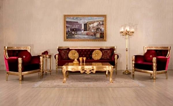 Turkey Classic Furniture - Luxury Furniture ModelsArtemis Classic Sofa Set