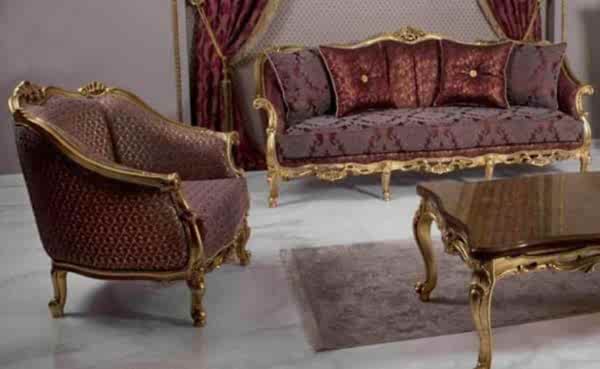 Turkey Classic Furniture - Luxury Furniture ModelsBalde Classic Sofa Set