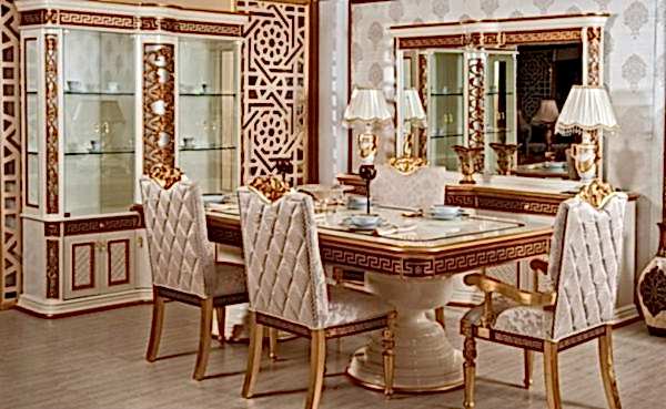 Turkey Classic Furniture - Luxury Furniture ModelsBarcelona Classic Dining Room Set