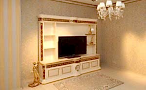 Turkey Classic Furniture - Luxury Furniture ModelsBarcelona Classic Wall Unit