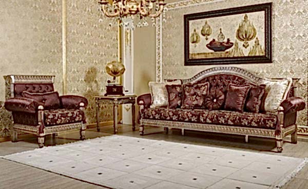 Turkey Classic Furniture - Luxury Furniture ModelsBelinda Classic Sofa Set