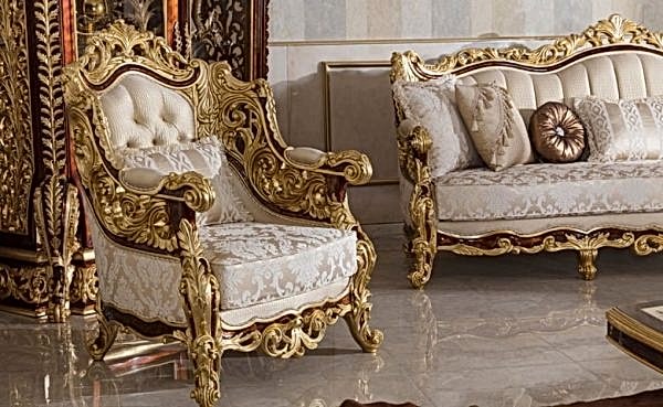 Turkey Classic Furniture - Luxury Furniture ModelsBenti Classic Sofa Set