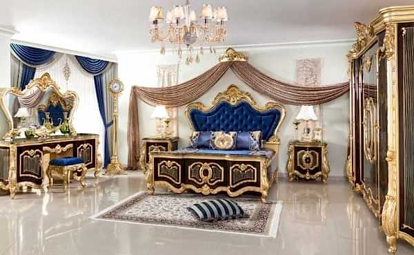 Turkey Classic Furniture - Luxury Furniture ModelsBergamo Classic Bedroom Set