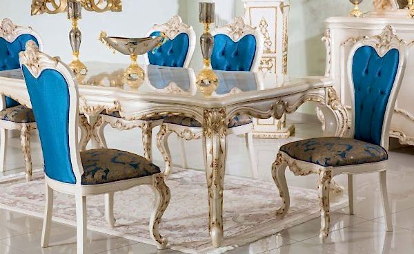 Turkey Classic Furniture - Luxury Furniture ModelsBergamo Sedef Dining Room Set