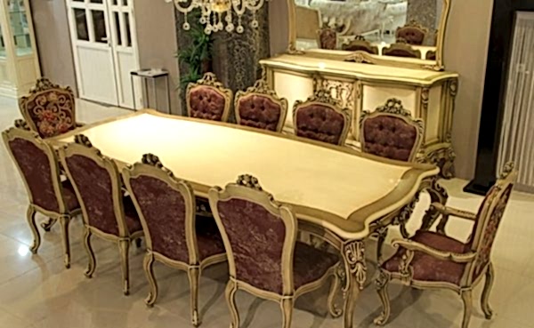 Turkey Classic Furniture - Luxury Furniture ModelsBeste Classic Dining Room Set