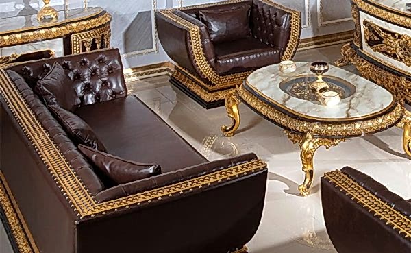 Turkey Classic Furniture - Luxury Furniture ModelsBeylik Suite Classic Office Set