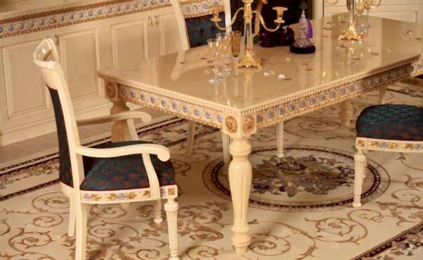 Turkey Classic Furniture - Luxury Furniture ModelsBianca Classic Dining Room Set