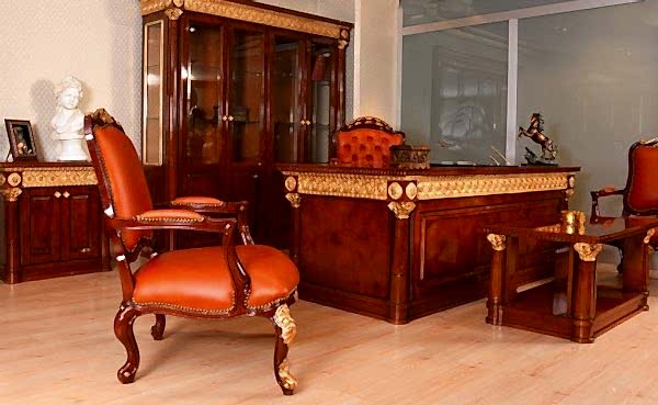 Turkey Classic Furniture - Luxury Furniture ModelsBianca Classic Office Set