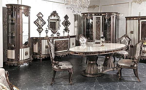 Turkey Classic Furniture - Luxury Furniture ModelsBihar Classic Dining Room Set