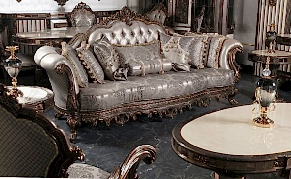 Turkey Classic Furniture - Luxury Furniture ModelsBihar Classic Sofa Set