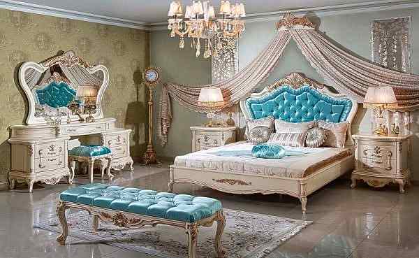 Turkey Classic Furniture - Luxury Furniture ModelsBosfor Classic Bedroom Set