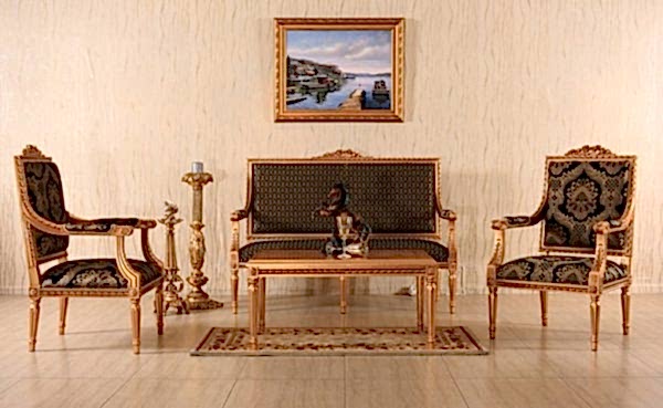 Turkey Classic Furniture - Luxury Furniture ModelsBurgaz Tea Set