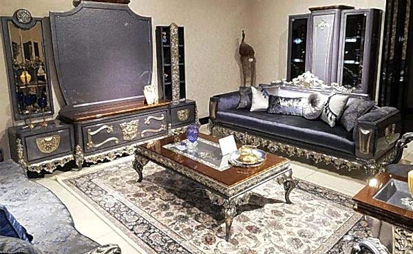 Turkey Classic Furniture - Luxury Furniture ModelsOscar Classic Sofa Set