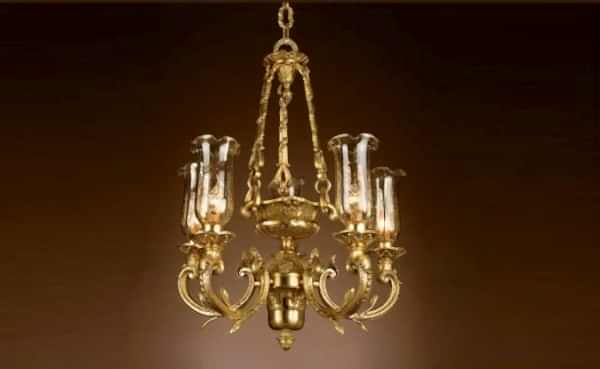 Turkey Classic Furniture - Luxury Furniture ModelsDeluxe Glass Chandelier Gold