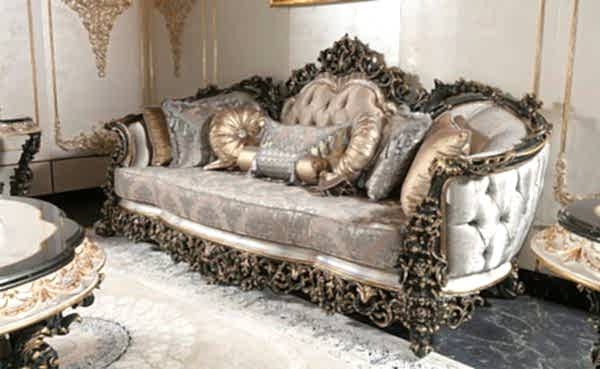 Turkey Classic Furniture - Luxury Furniture ModelsDicle Classic Sofa Set