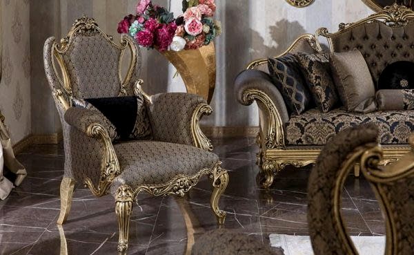 Turkey Classic Furniture - Luxury Furniture ModelsElita Classic Living Room Set