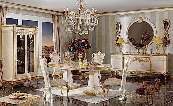 Turkey Classic Furniture - Luxury Furniture ModelsElita Sedef Dining Room Set