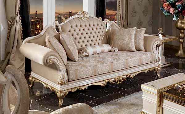 Turkey Classic Furniture - Luxury Furniture ModelsElita Sedef Sofa Set