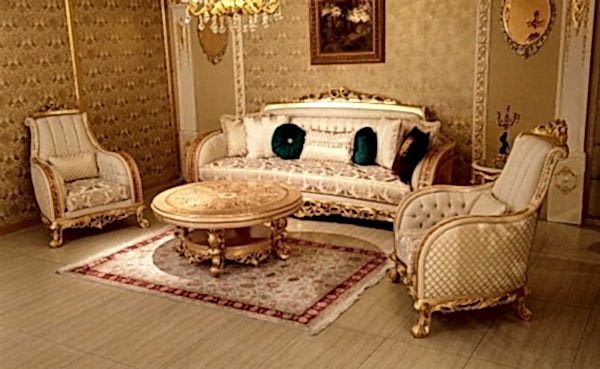 Turkey Classic Furniture - Luxury Furniture ModelsEndülüs Classic Sofa Set