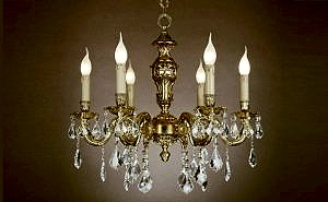 Turkey Classic Furniture - Luxury Furniture ModelsEvrifaessa Chandelier 6 Gold