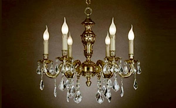 Turkey Classic Furniture - Luxury Furniture ModelsEvrifaessa Chandelier 6 Gold