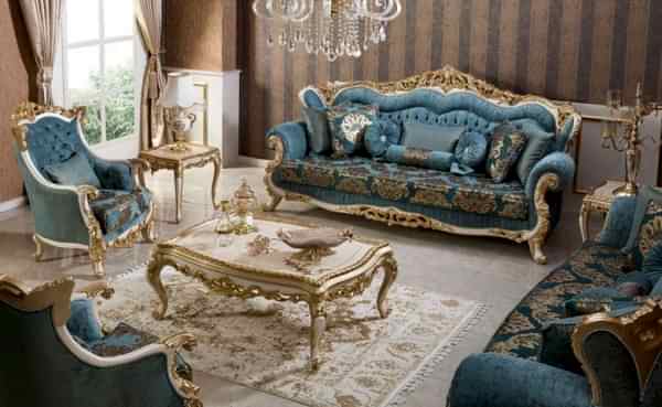 Turkey Classic Furniture - Luxury Furniture ModelsFenomen Classic Sofa Set