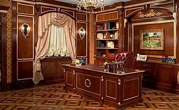 Turkey Classic Furniture - Luxury Furniture ModelsFors Classic Office Furniture Set