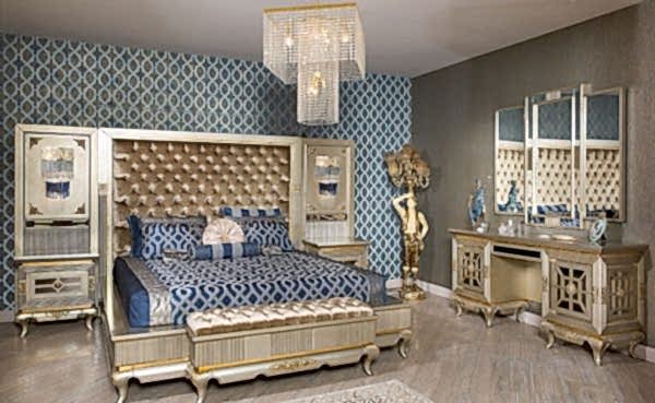 Turkey Classic Furniture - Luxury Furniture ModelsFulham Classic Bedroom Set