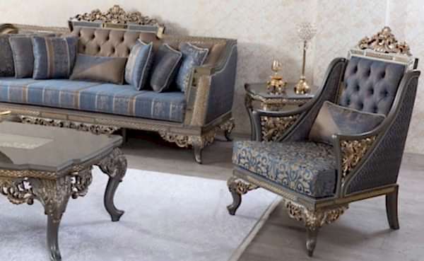 Turkey Classic Furniture - Luxury Furniture ModelsGüneş Art Deco Sofa Set