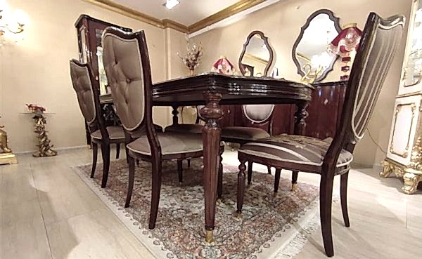 Turkey Classic Furniture - Luxury Furniture ModelsHanna Classic Dining Room Set