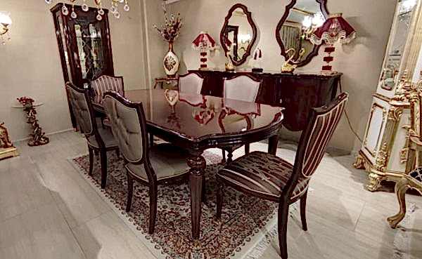 Turkey Classic Furniture - Luxury Furniture ModelsHanna Classic Dining Room Set