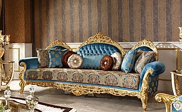 Turkey Classic Furniture - Luxury Furniture ModelsHarmes Classic Sofa Set