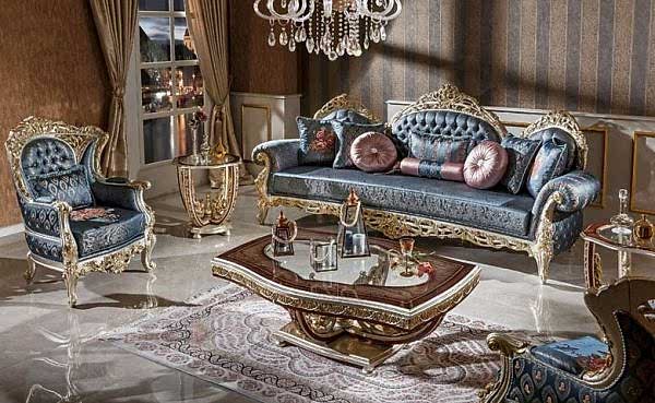 Turkey Classic Furniture - Luxury Furniture ModelsHarmes Classic Sofa Set