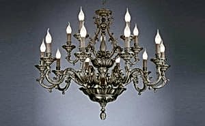 Turkey Classic Furniture - Luxury Furniture ModelsHelios Chandelier 15 Silver