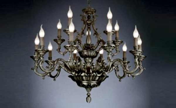 Turkey Classic Furniture - Luxury Furniture ModelsHelios Chandelier 15 Silver