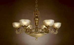 Turkey Classic Furniture - Luxury Furniture ModelsHestia Chandelier 6 Gold