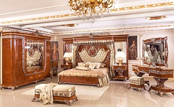 Turkey Classic Furniture - Luxury Furniture ModelsHisar Classic Bedroom Set