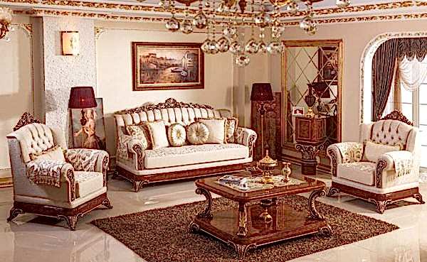 Turkey Classic Furniture - Luxury Furniture ModelsHisar Classic Sofa Set