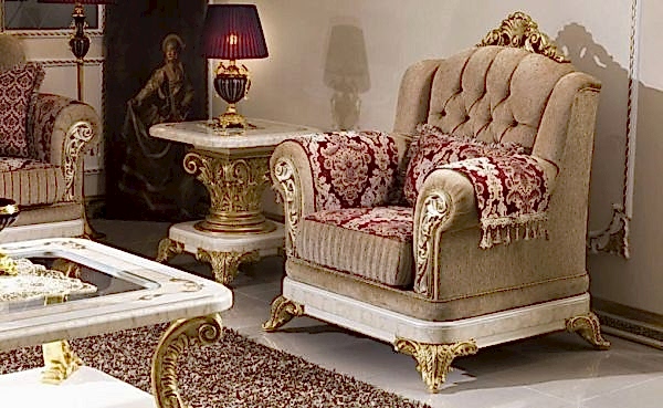 Turkey Classic Furniture - Luxury Furniture ModelsHisar Sedef Classic Sofa Set