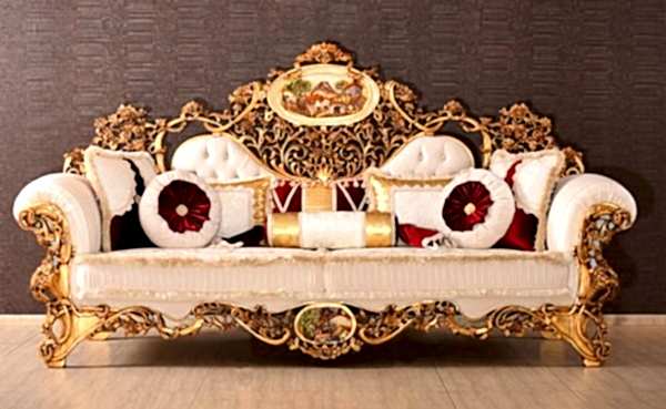 Turkey Classic Furniture - Luxury Furniture ModelsIhtisam Classic Sofa Set