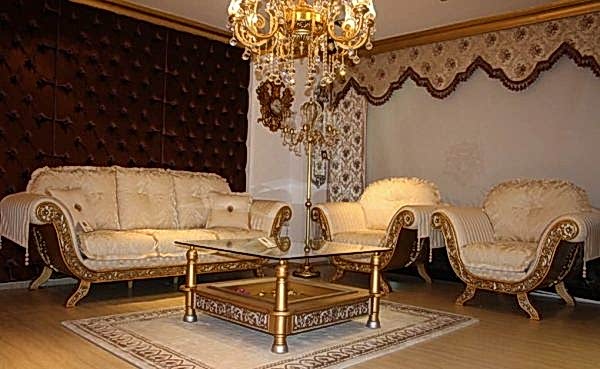 Turkey Classic Furniture - Luxury Furniture ModelsKapaletti Classic Sofa Set