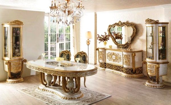 Turkey Classic Furniture - Luxury Furniture ModelsKarizma Classic Dining Room Set