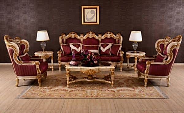 Turkey Classic Furniture - Luxury Furniture ModelsKarmen Classic Sofa Set