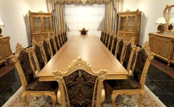 Turkey Classic Furniture - Luxury Furniture ModelsKarmen Long Dining Room Set