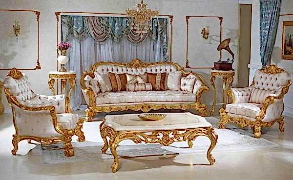 Turkey Classic Furniture - Luxury Furniture ModelsKral Classic Sofa Set